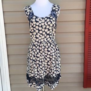 band of gypsies women’s navy sleeveless dress